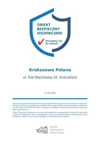 Апартаменты Krokusowa Polana Косцелиско Апартаменты-34